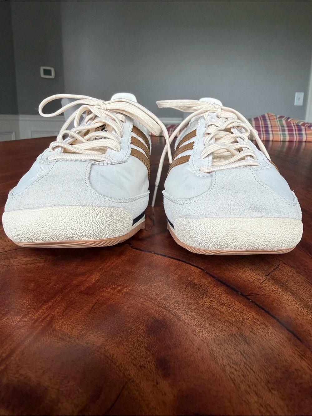 adidas Originals SL 72 OG Womens Sneakers Cream Bronze Strata Sz 9 Retro Terrace - Picture 7 of 16